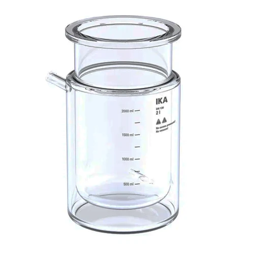IKA® HA.gv.dw.2 Glass Vessel, Double-Wall, Vl Range 500-2,000ml, 20105974