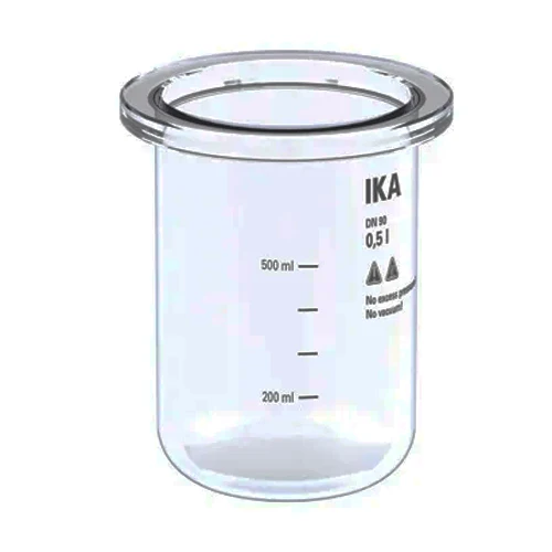 IKA® HA.gv.sw.0.5 Glass Vessel, Single-Wall, Vl Range 120-500ml, 20105898