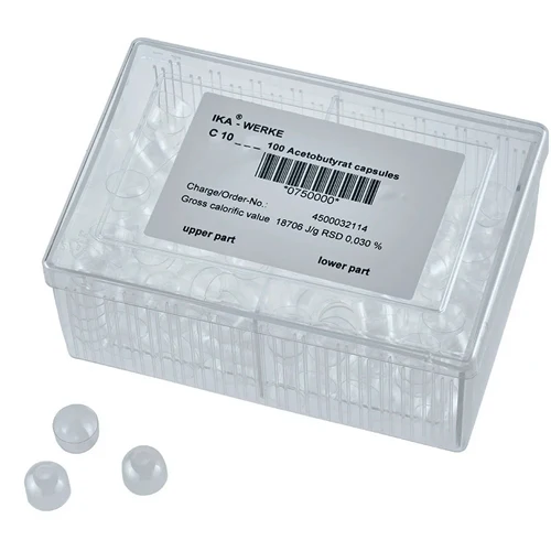 IKA® C 10 Acetobutyrate Capsules, Pack/100, 0750000