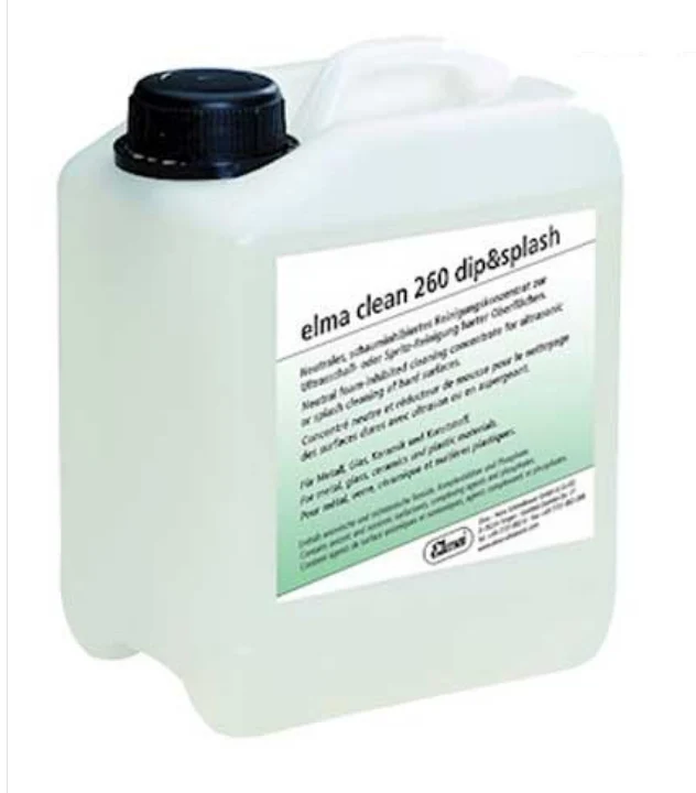 Elmasonic® Clean 260 Deep & Splash (Neutral) Solution, 10 liter / 2.64gal., 800 0073