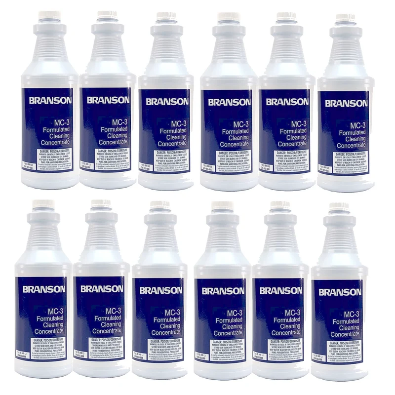 Branson® MC-3 Metal Cleaning Solution, Case/12 qts., 100-955-850