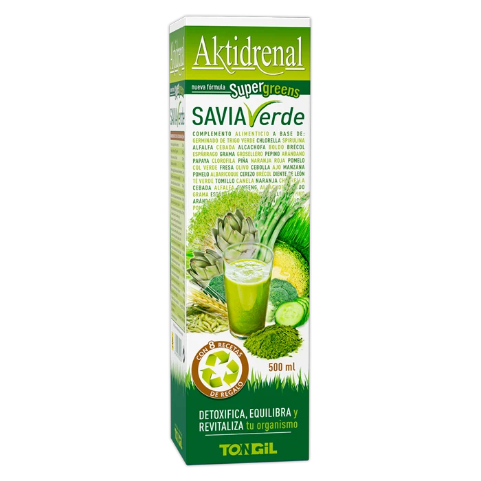 Aktidrenal Savia Verde · Tongil · 500 ml