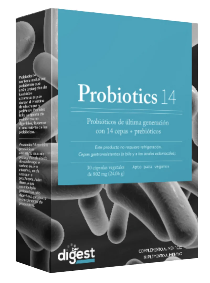 Probiotics14 · Herbora · 30 cápsulas