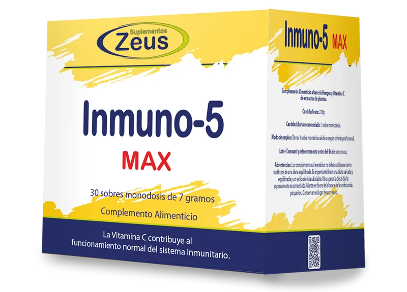 Inmuno-5 Max · Zeus · 30 sobres