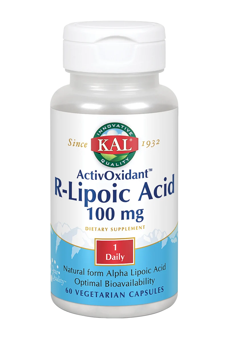 Acido R-Lipoico 100 mg · KAL · 60 cápsulas