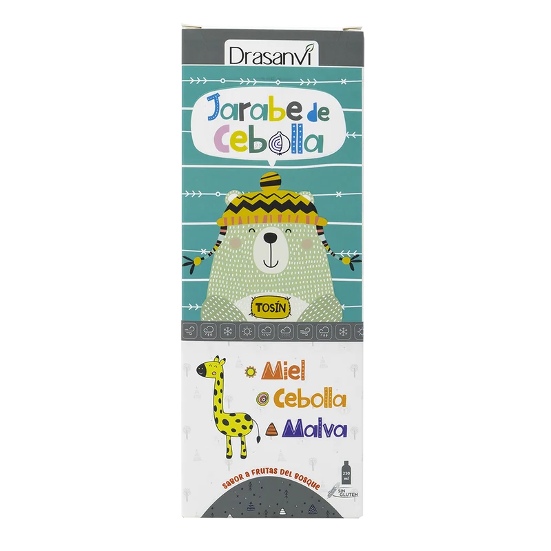 Jarabe de Cebolla para Niños · Drasanvi · 250 ml [Caducidad 01/2027]