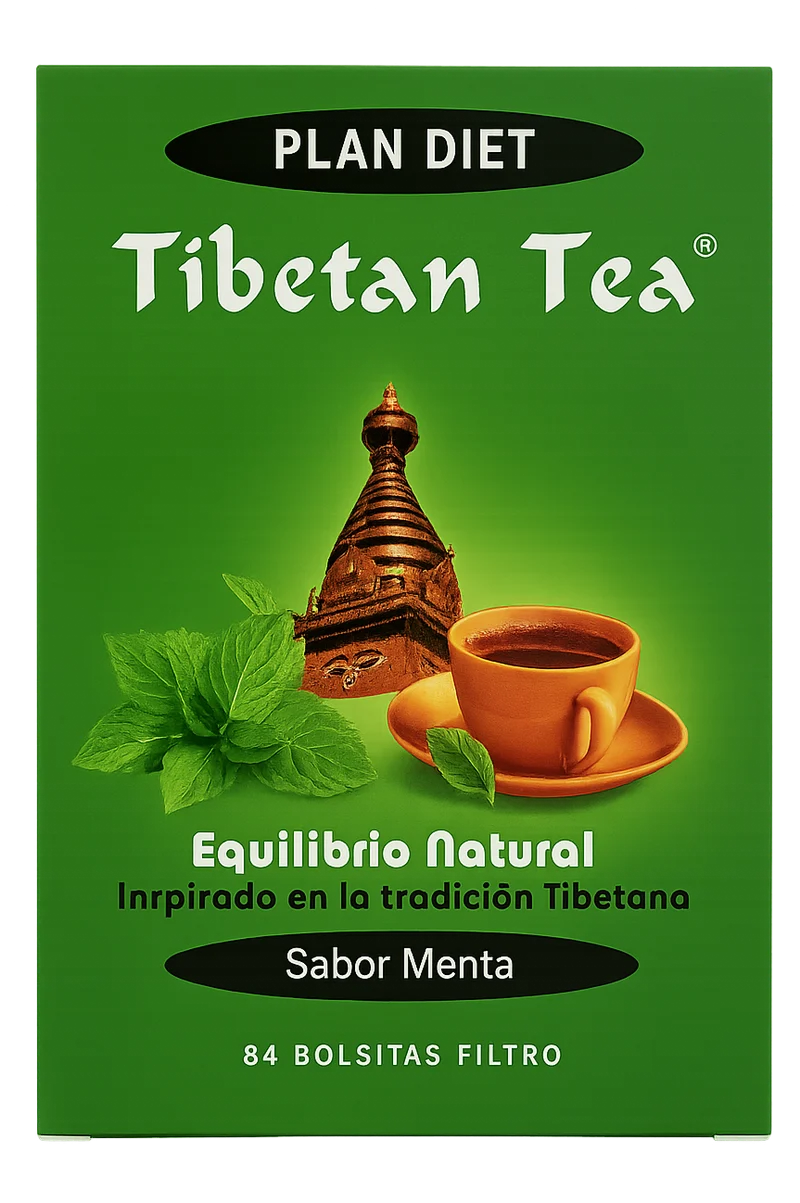 Tibetan Tea · Sabor Menta · 84 bolsitas
