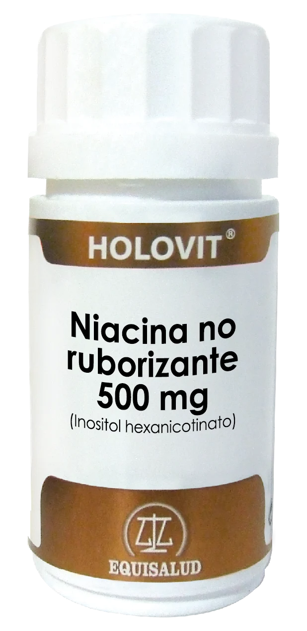 Holovit Niacina No Ruborizante · Equisalud · 50 cápsulas