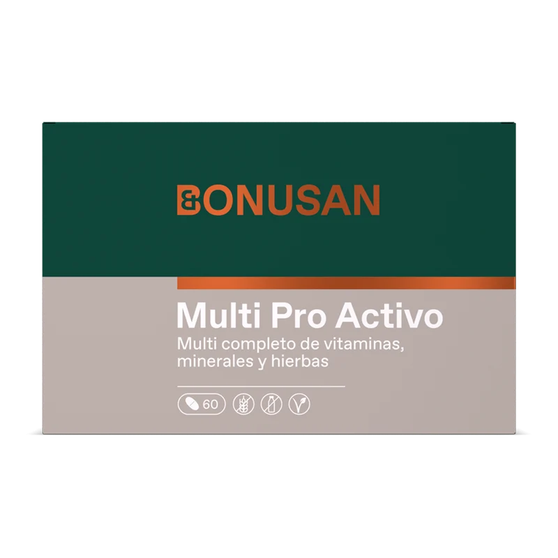 Multi Pro Activo · Bonusan · 60 comprimidos