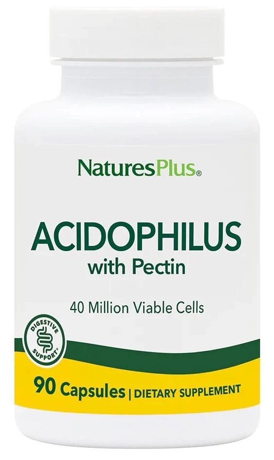 Acidophilus · Nature's Plus · 90 cápsulas