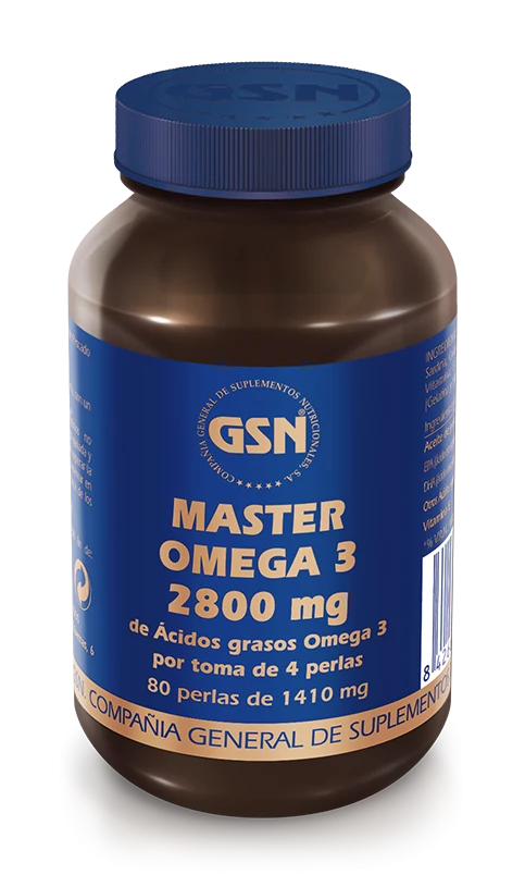 Master Omega 3 2.800 mg · GSN · 80 perlas