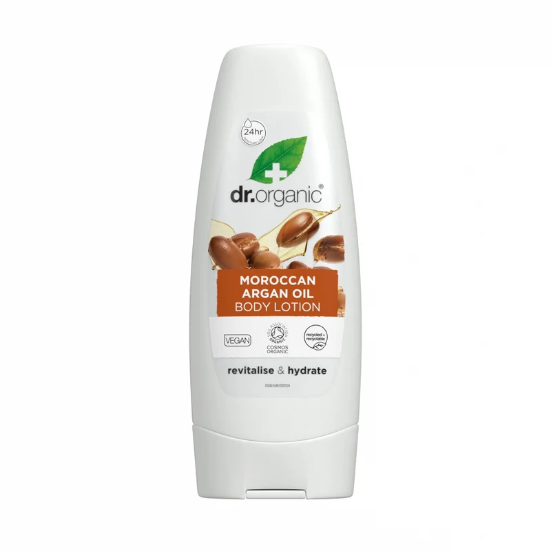 Locion Corporal Aceite de Argan · Dr Organic · 200 ml