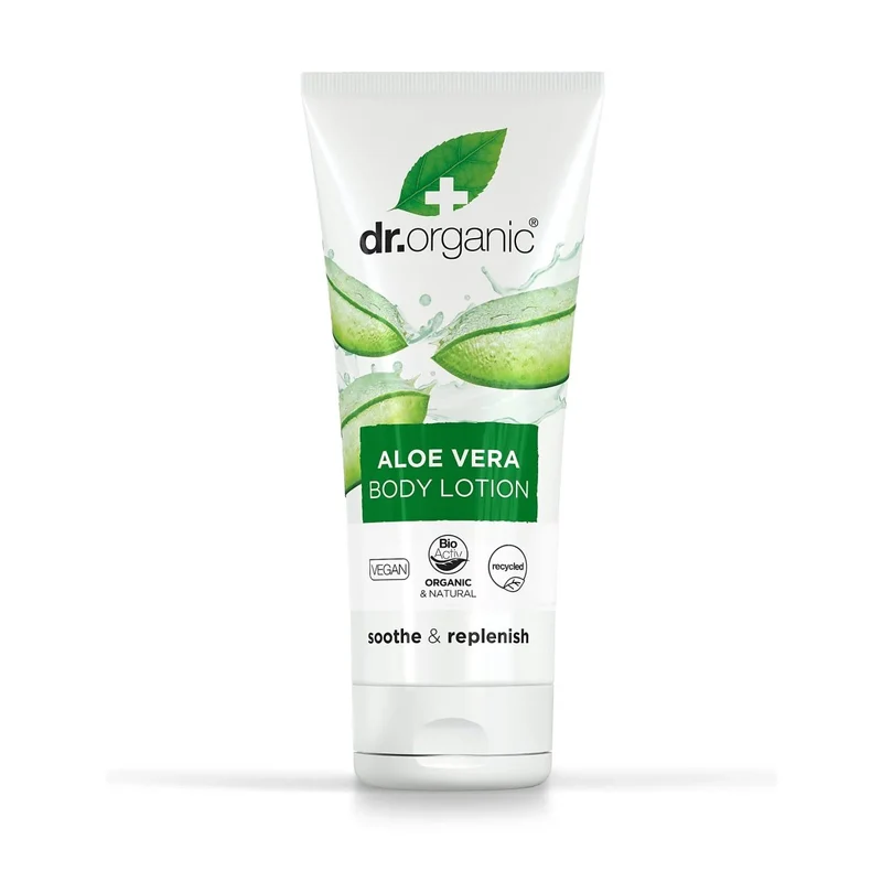 Loción Corporal Aloe Vera · Dr Organic · 200 ml