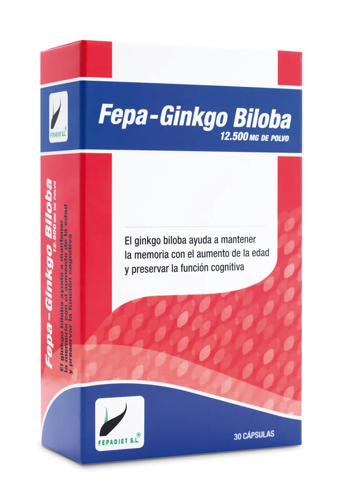 Fepa-Ginkgo Biloba · Fepadiet · 30 cápsulas