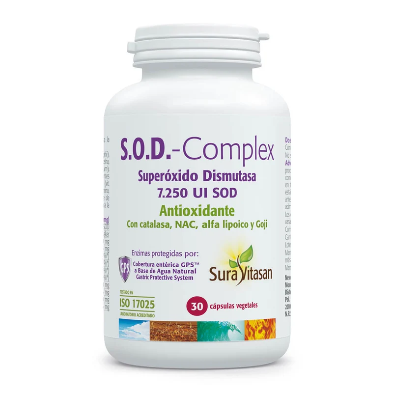 SOD Complex · Sura Vitasan · 30 cápsulas
