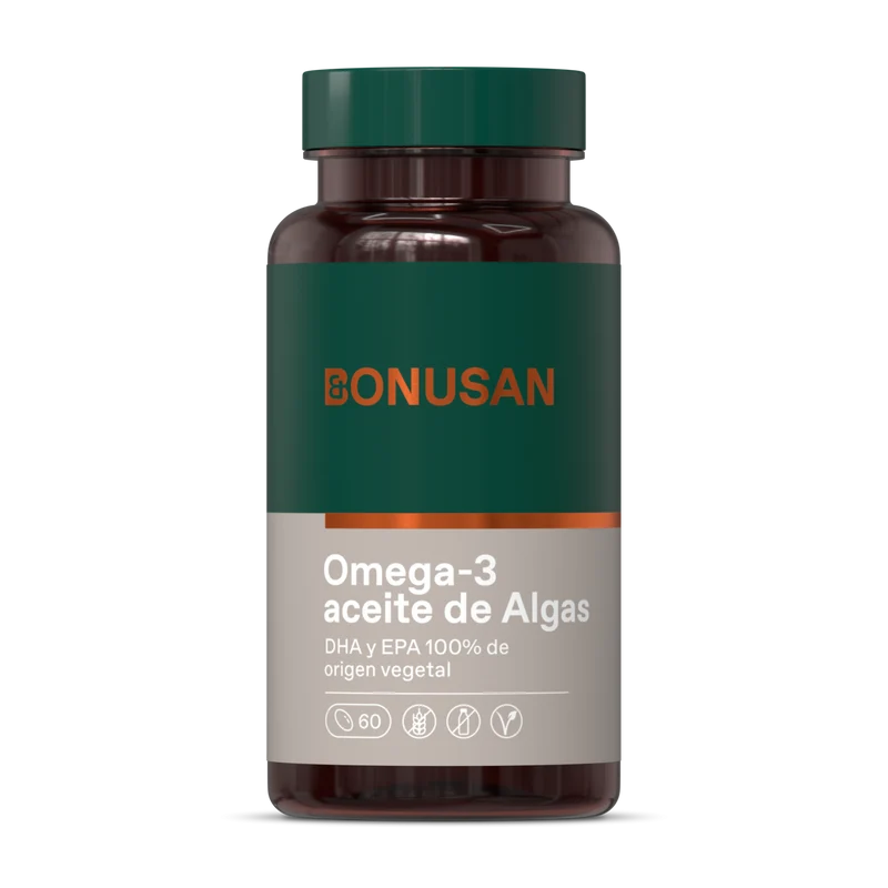 Aceite de Algas Omega 3 · Bonusan · 60 perlas
