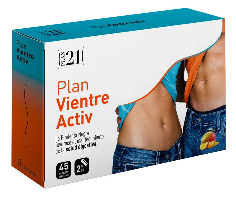 Plan Vientre Activ · Plameca · 45 cápsulas