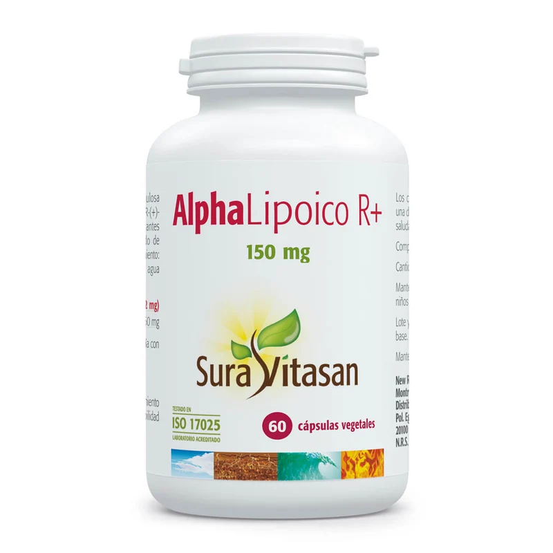 Alpha Lipoico R+ · Sura Vitasan · 60 cápsulas