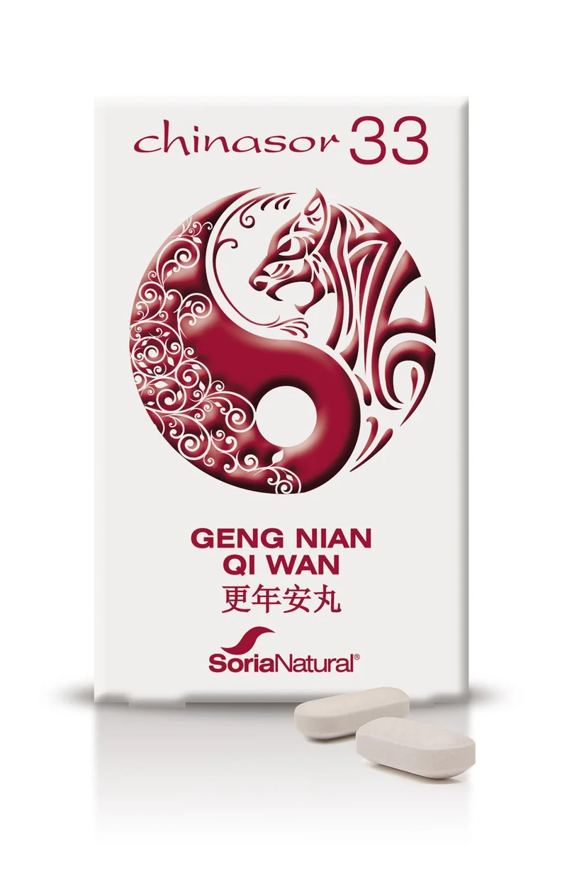 Chinasor 33 GENG NIAN QI WAN · Soria Natural · 30 comprimidos