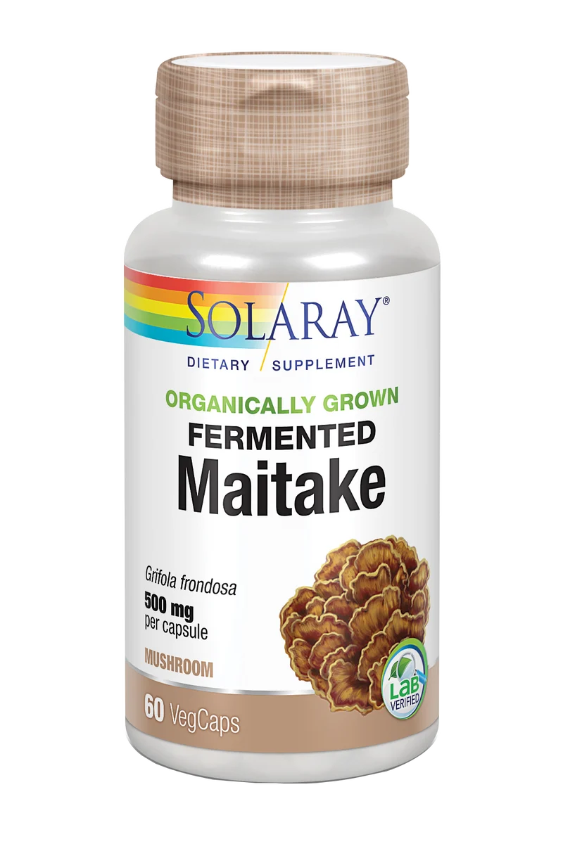 Maitake Fermentado · Solaray · 60 cápsulas
