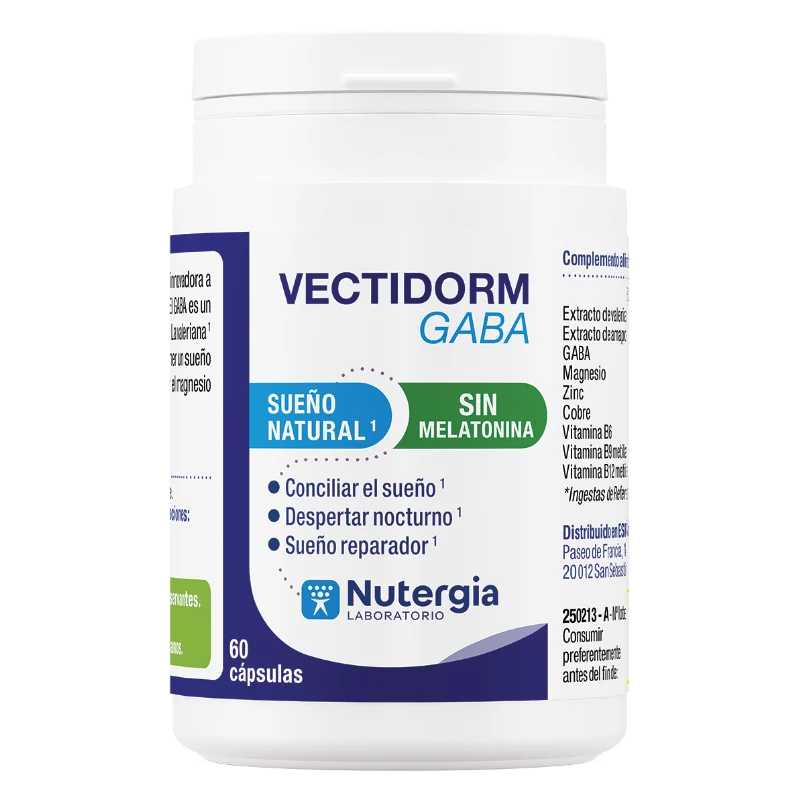 Vectidorm Gaba · Nutergia · 60 cápsulas