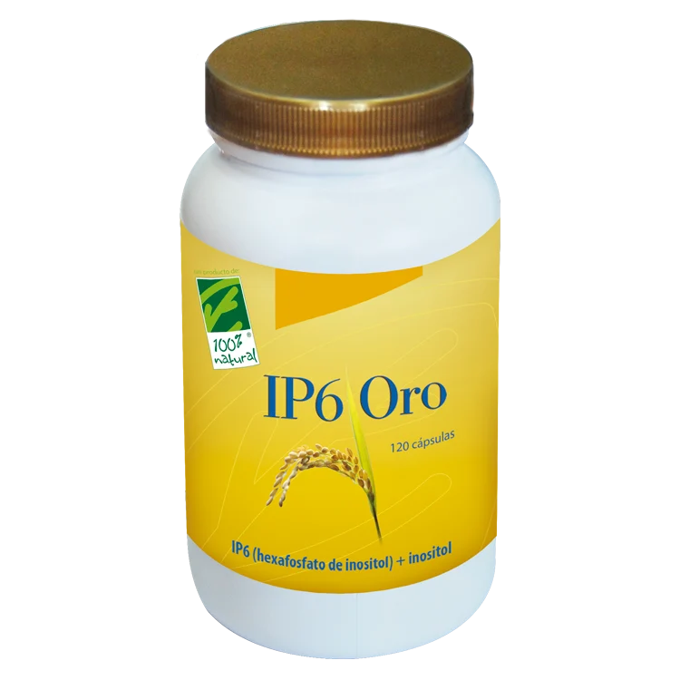 IP6 Oro - Inositol · 100% Natural · 120 cápsulas