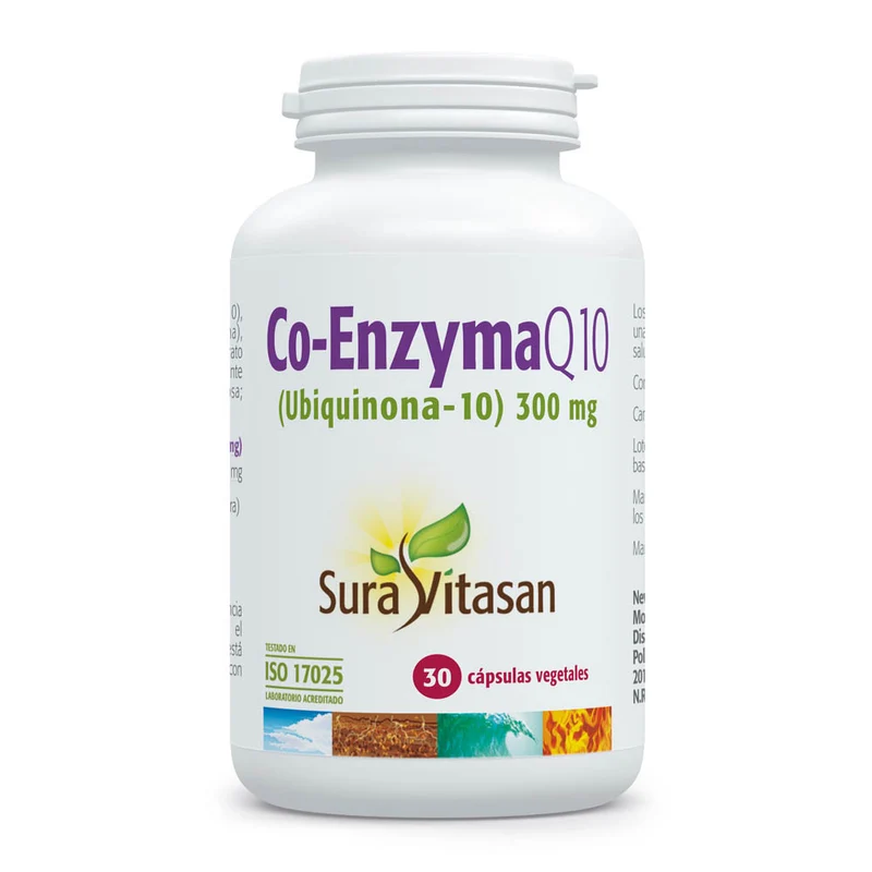 Co-Enzima Q10 300 mg · Sura Vitasan · 30 cápsulas