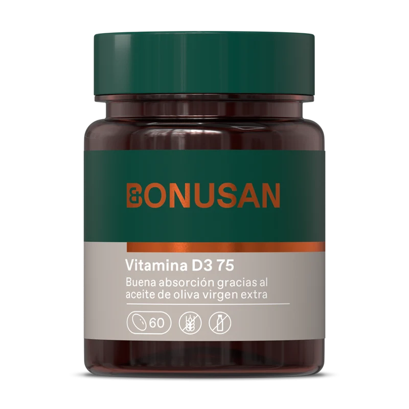 Vitamina D3 75 · Bonusan · 60 perlas