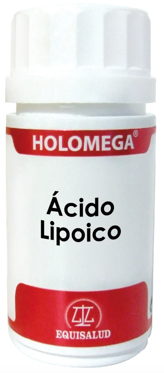 Holomega Ácido Lipoico · Equisalud · 50 cápsulas