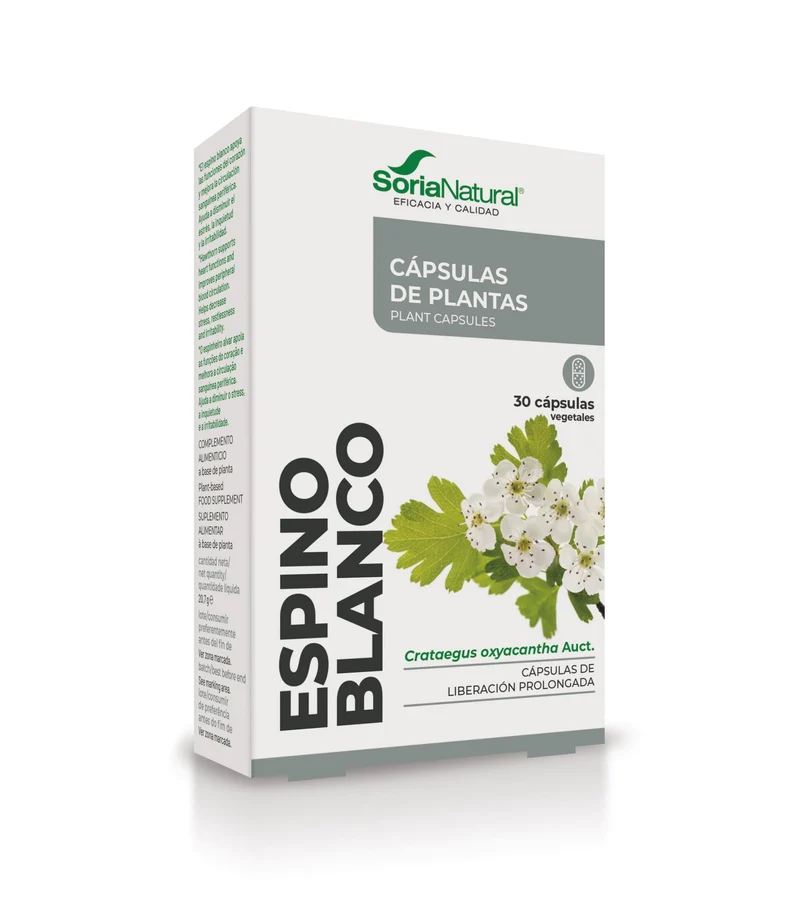 Espino Blanco · Soria Natural · 30 cápsulas