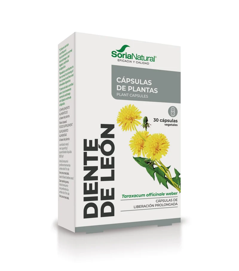 Diente de León · Soria Natural · 30 cápsulas