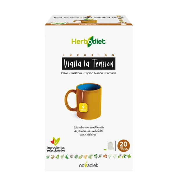 Herbodiet Vigila la Tensión · Nova Diet · 20 filtros