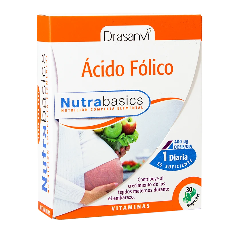 Ácido Fólico · Drasanvi · 30 cápsulas