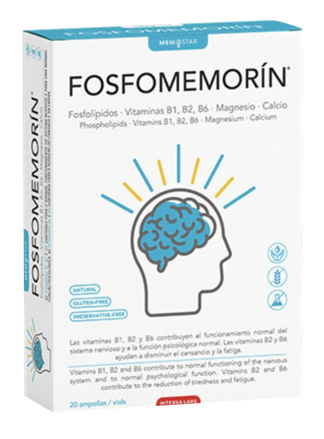 Fosfomemorin · Dietéticos Intersa · 20 ampollas