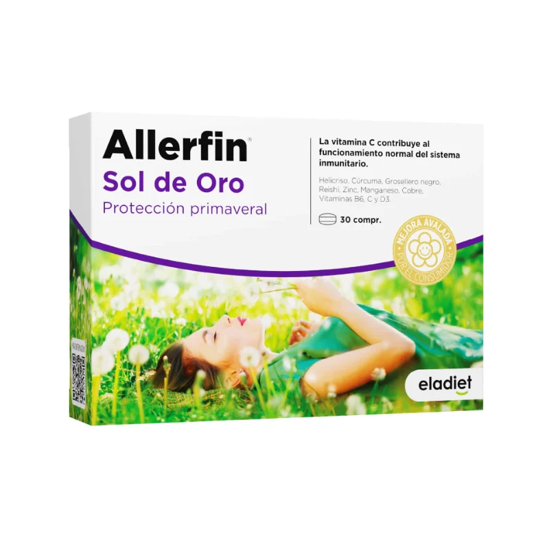 Allerfin Sol de Oro · Eladiet · 30 comprimidos