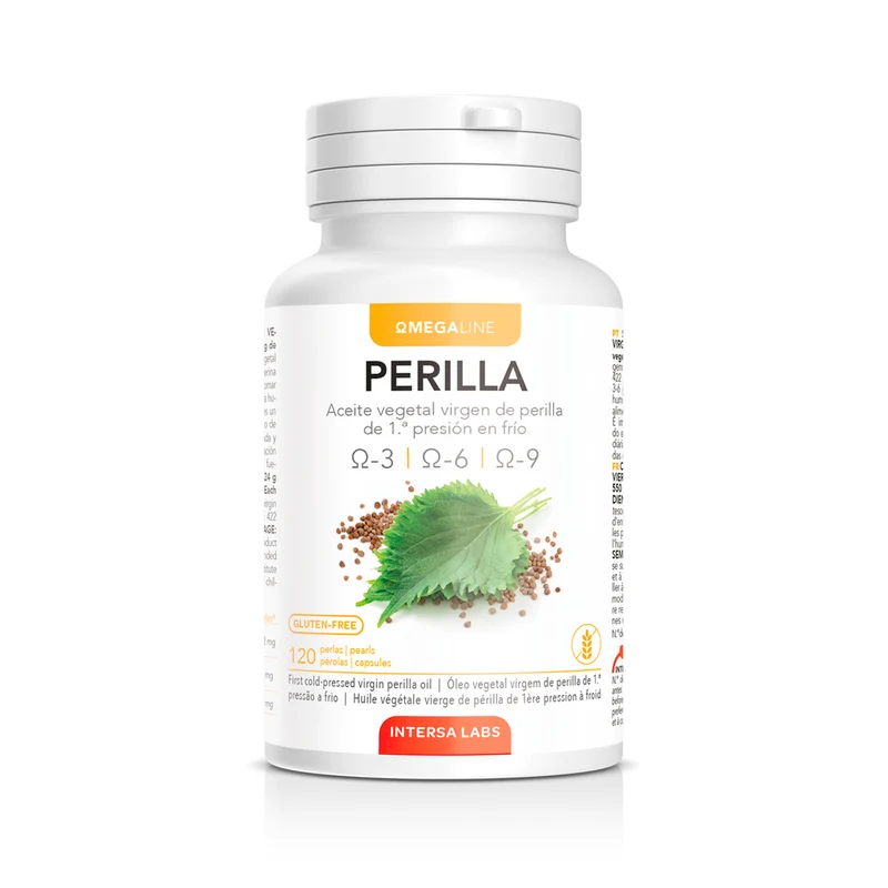 Aceite Vegetal de Perilla · Dietéticos Intersa · 120 perlas