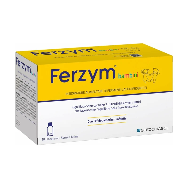 Ferzym Plus Junior · Specchiasol · 10 viales [Caducidad 11/2026]
