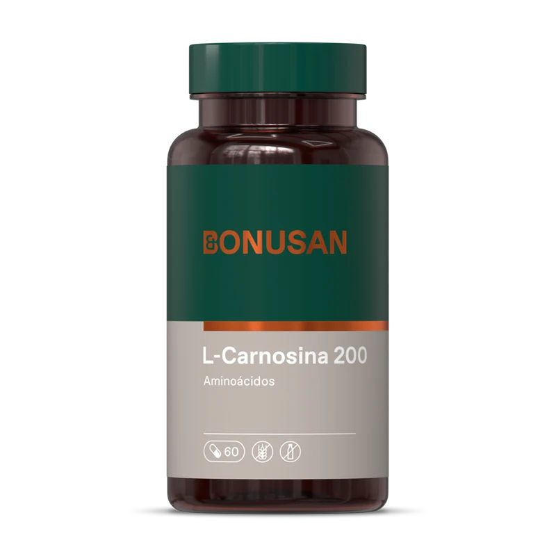 L-Carnosina 200 mg · Bonusan · 60 cápsulas