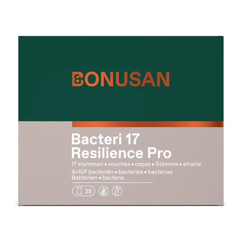 Bacteri 17 Resilience Pro · Bonusan · 28 sobres