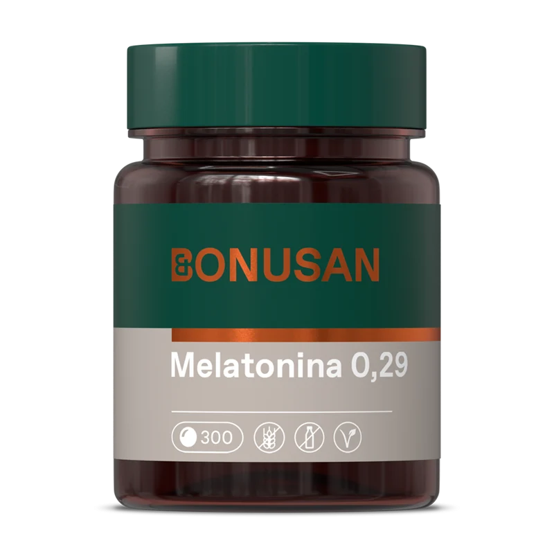 Melatonina 0,29 mg · Bonusan · 300 comprimidos