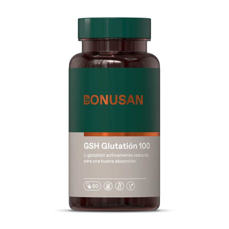 GSH Glutation 100 mg · Bonusan · 60 cápsulas