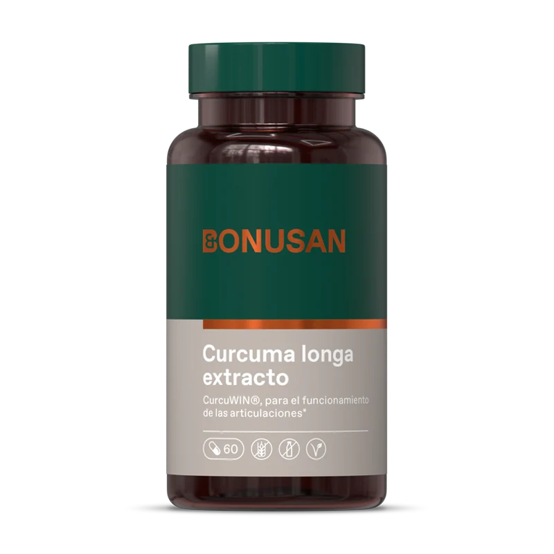 Cúrcuma Longa Extracto · Bonusan · 60 cápsulas