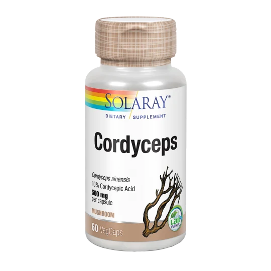 Cordyceps · Solaray · 60 cápsulas