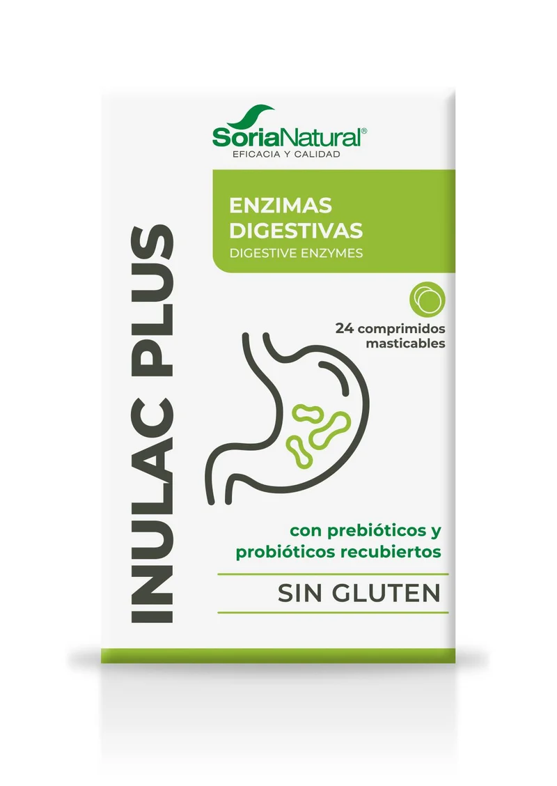 Inulac Plus · Soria Natural · 24 comprimidos
