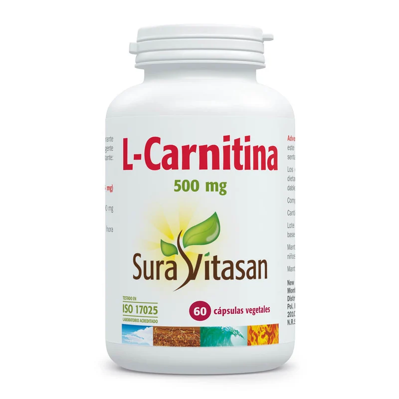 L-Carnitina · Sura Vitasan · 60 cápsulas