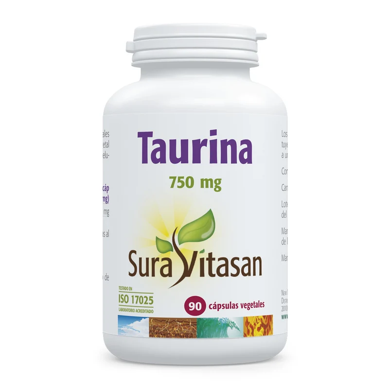 Taurina · Sura Vitasan · 90 cápsulas
