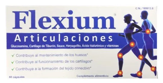 Flexium Articulaciones · Pharma OTC · 60 cápsulas