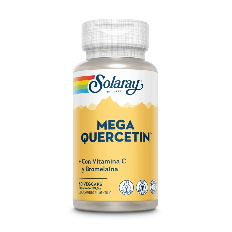 Mega Quercitin · Solaray · 60 cápsulas
