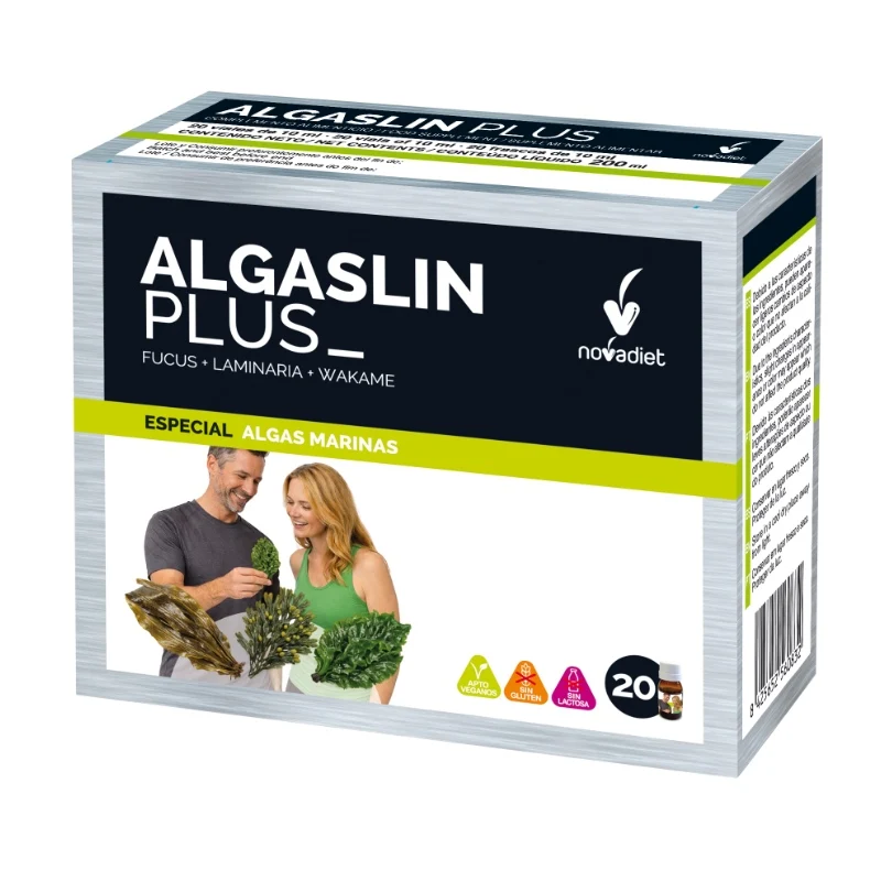 Algaslin Plus · Nova Diet · 20 viales