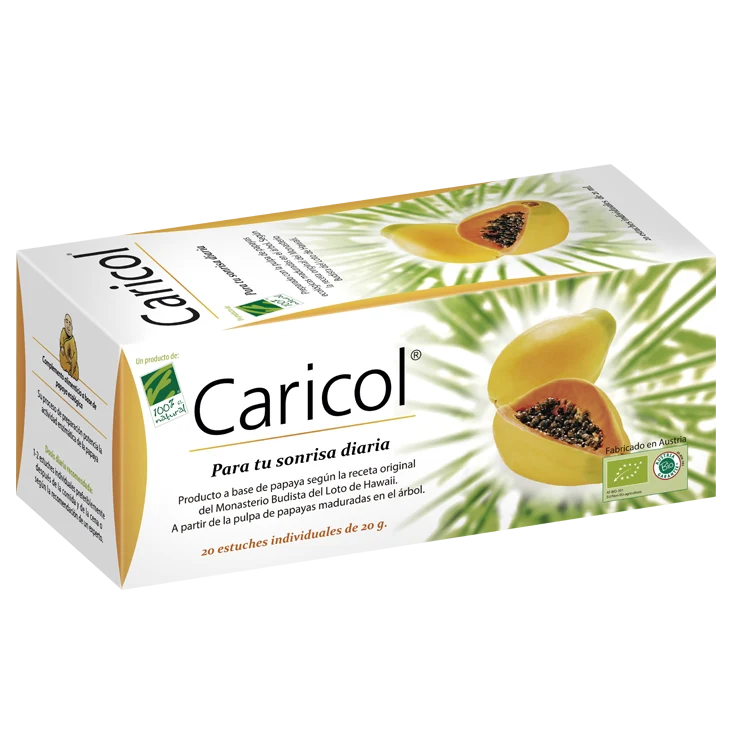 Caricol · 100% Natural · 20 monodosis